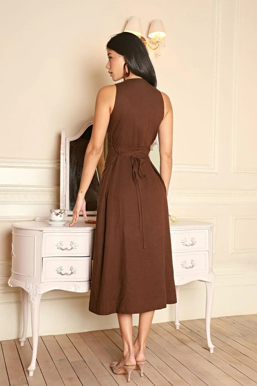 REN MIDI DRESS