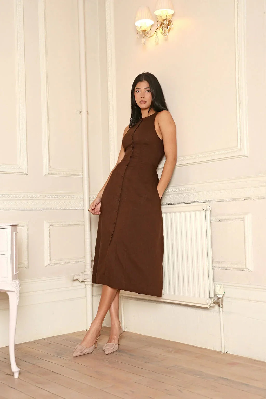 REN MIDI DRESS