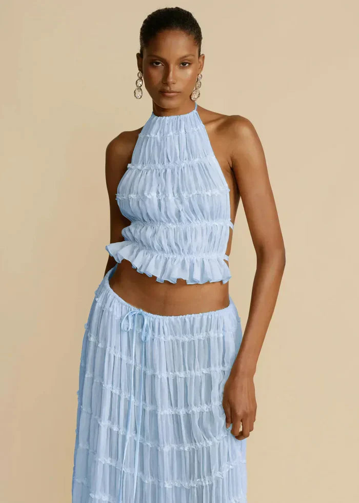 LUCIA DRESS SET - SKY BLUE