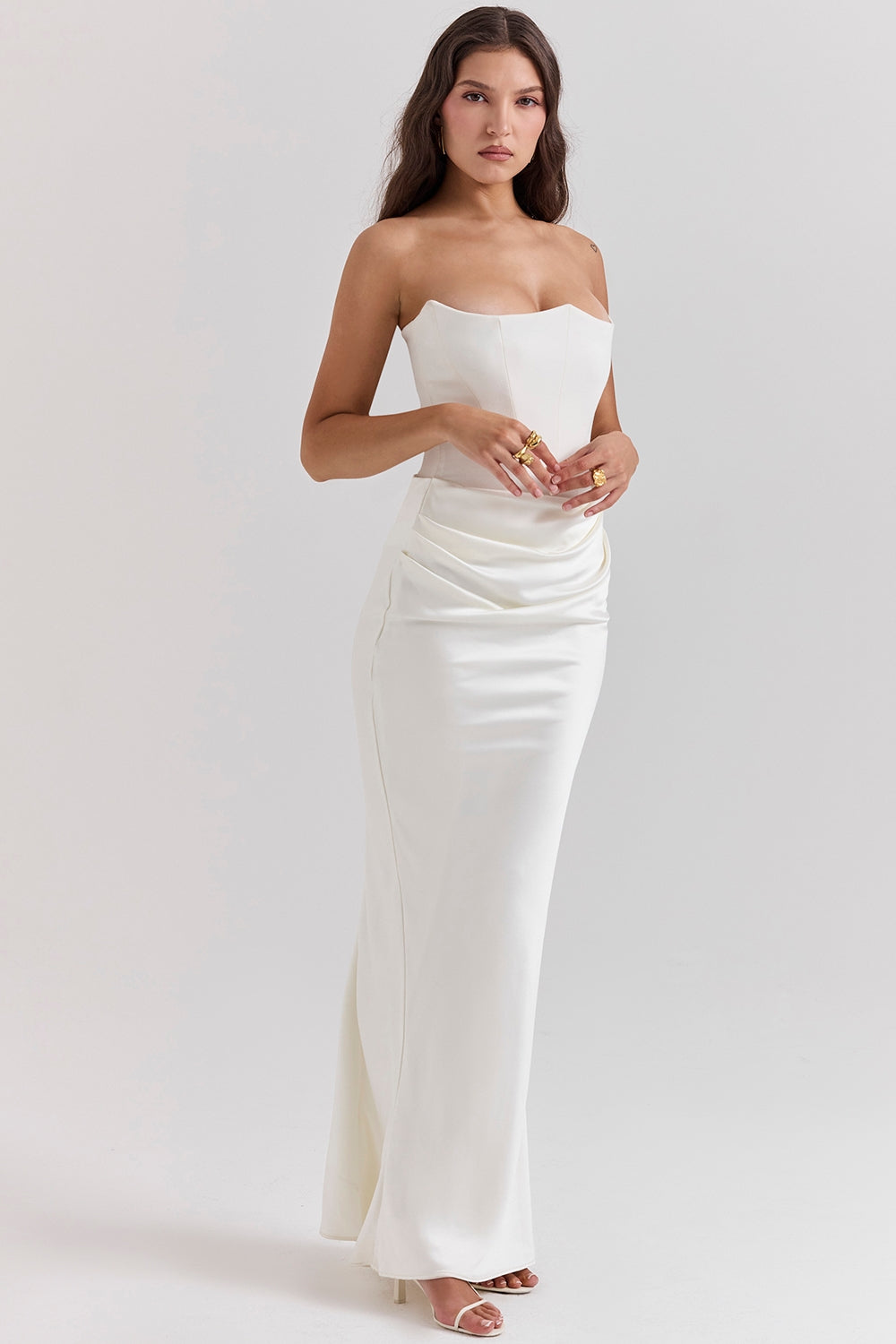 SERAPHINE MAXI DRESS - IVORY