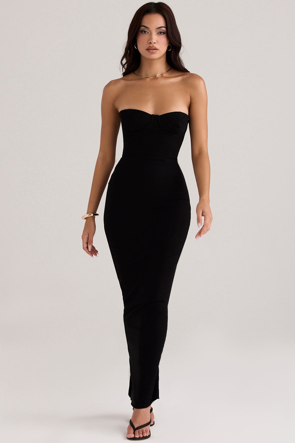SERAPHINE MAXI DRESS - BLACK