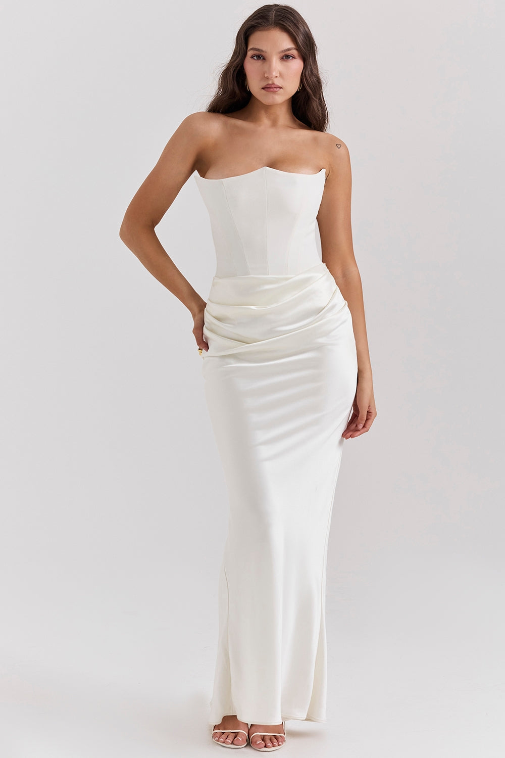 SERAPHINE MAXI DRESS - IVORY