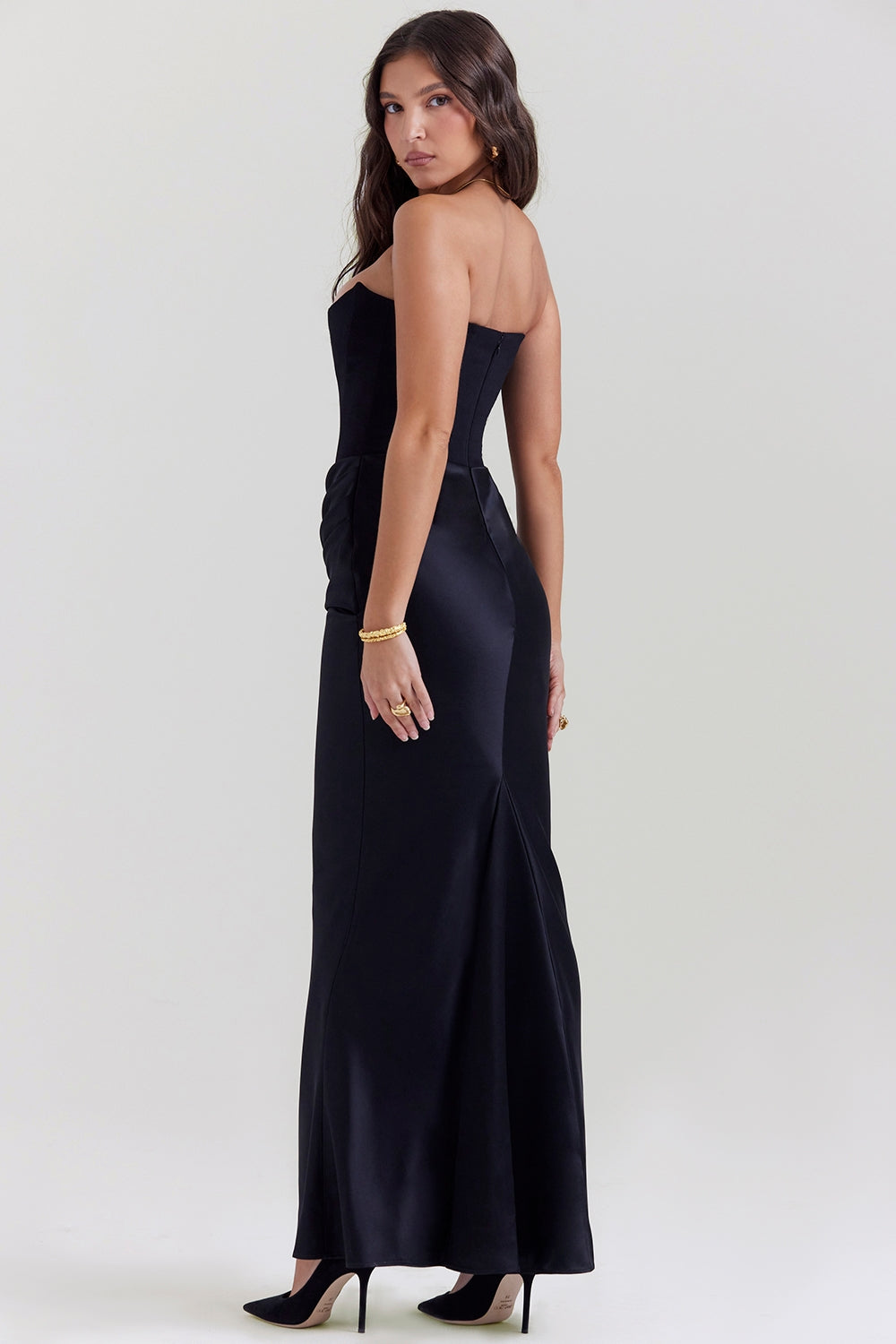 SERAPHINE MAXI DRESS - BLACK