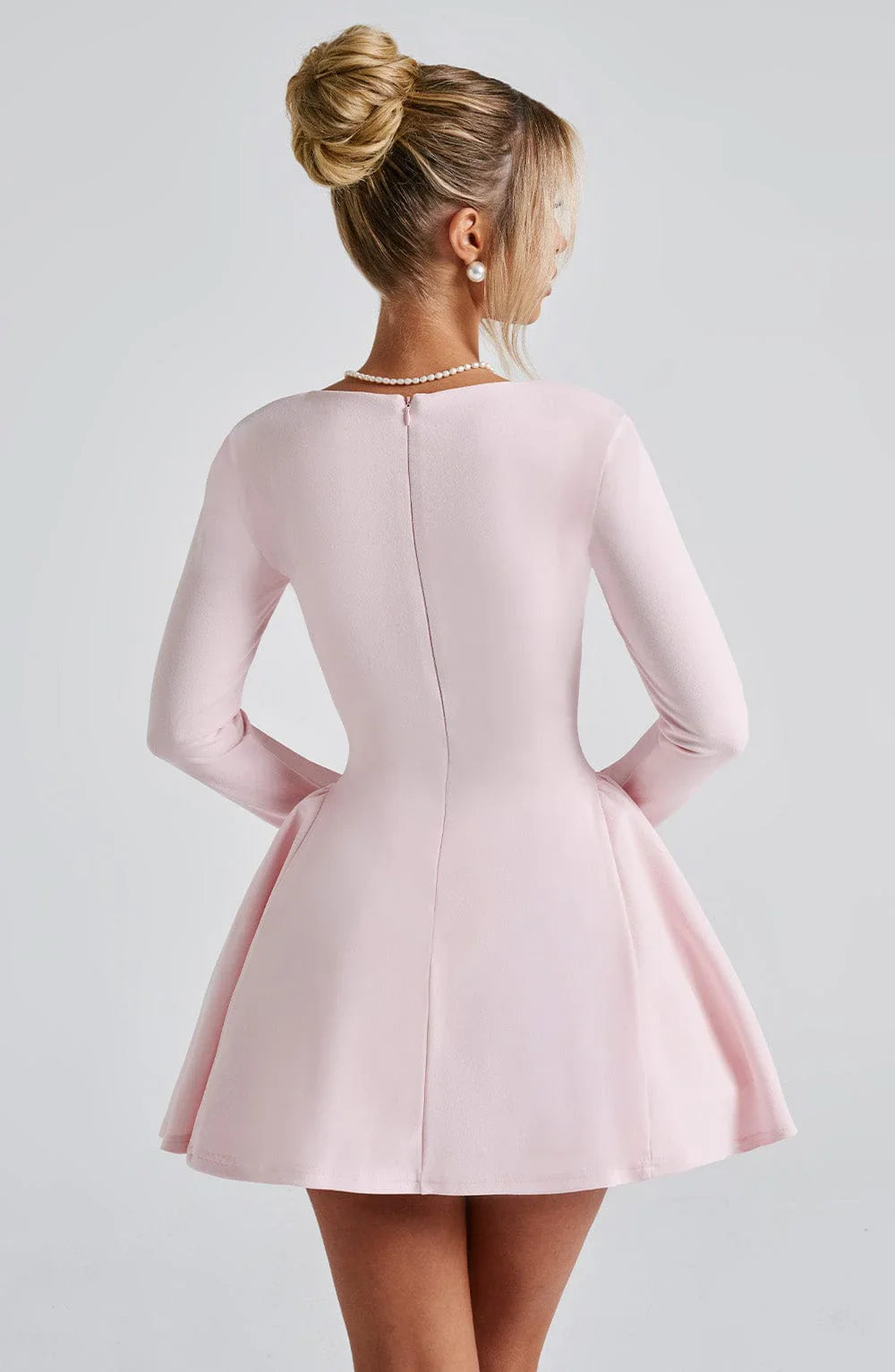 RAVEN MINI DRESS - BLUSH
