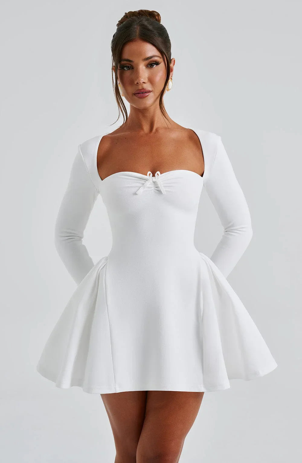 RAVEN MINI DRESS - IVORY