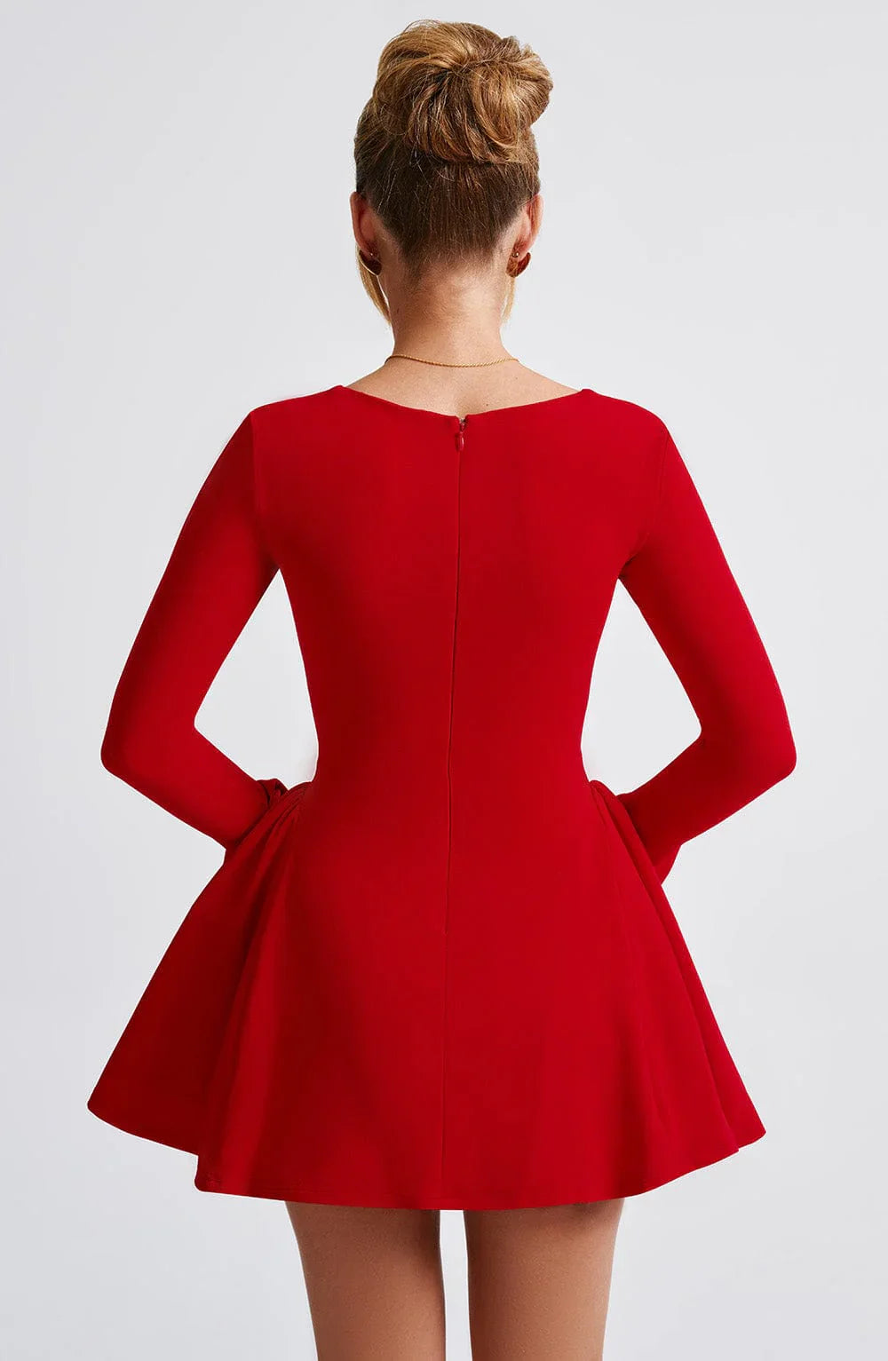 RAVEN MINI DRESS - RED